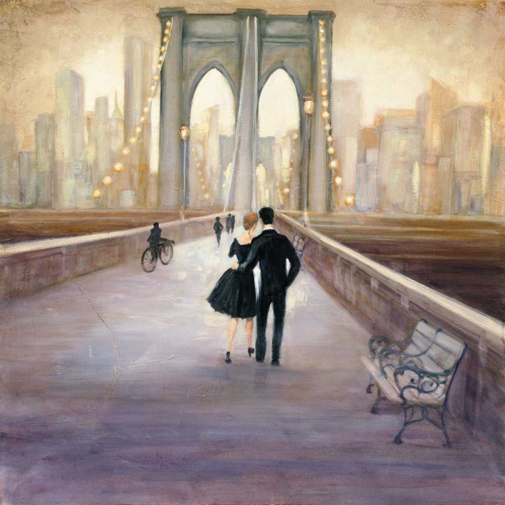 Bridge to NY art print by Julia Purinton for $57.95 CAD