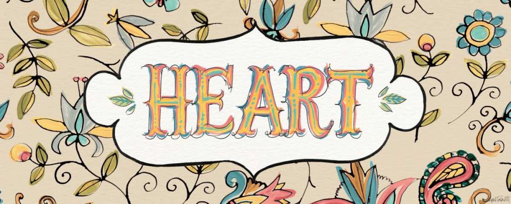 Peace and Paisley IV art print by Anne Tavoletti for $57.95 CAD