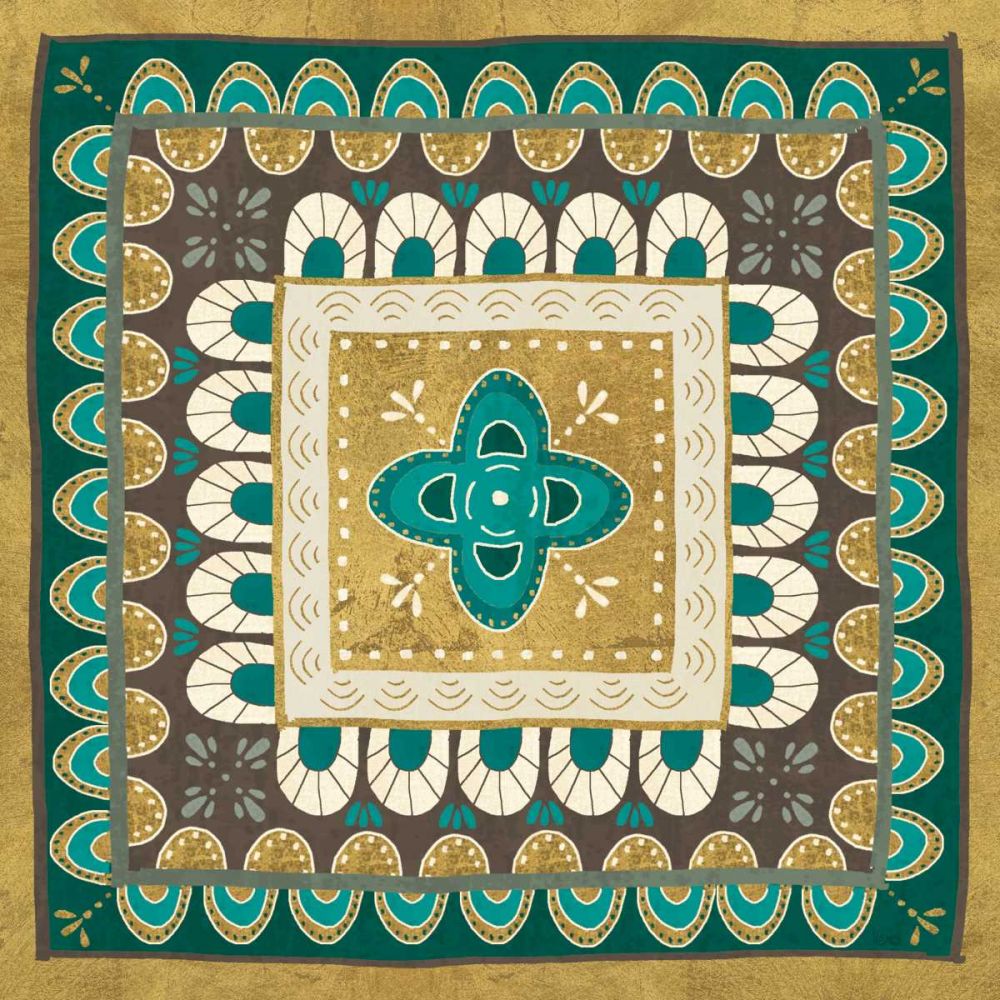 Cool Feathers Tiles I art print by Veronique Charron for $57.95 CAD