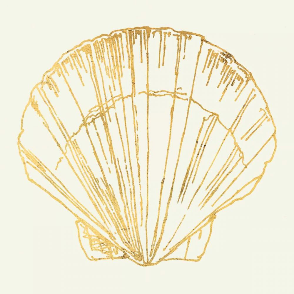 Coastal Breeze Shell Sketches art print by Anne Tavoletti for $57.95 CAD