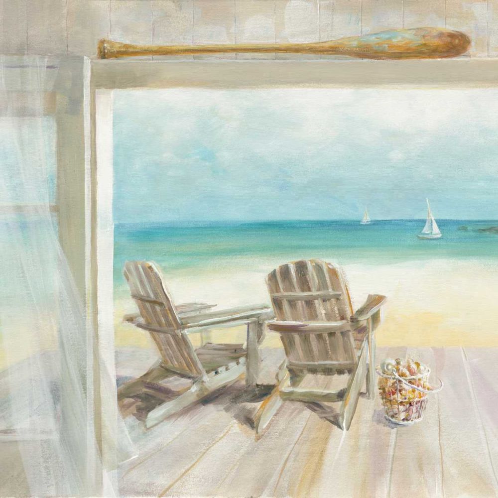 Seaside Morning Crop art print by Danhui Nai for $57.95 CAD