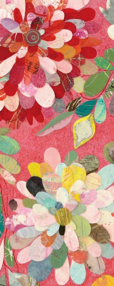 Red and Pink Dahlia IV art print by Candra Boggs for $57.95 CAD