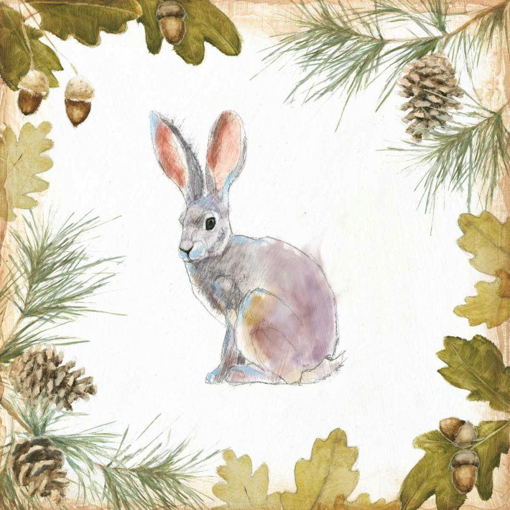 Into the Woods I on White Border art print by Emily Adams for $57.95 CAD