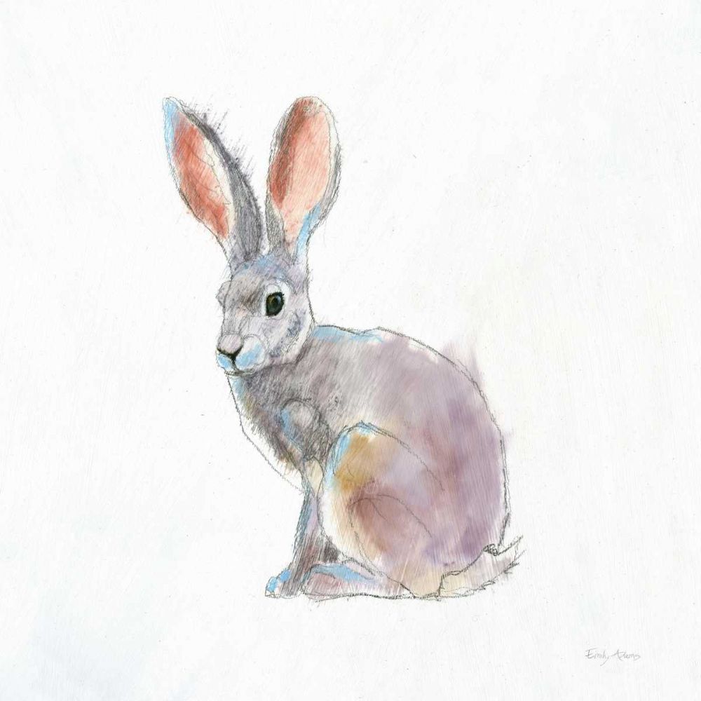 Into the Woods I on White no Border art print by Emily Adams for $57.95 CAD