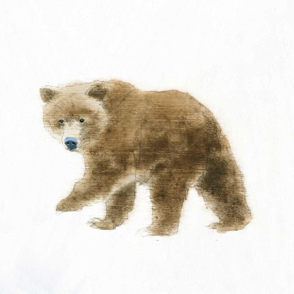 Into the Woods VI on White no Border art print by Emily Adams for $57.95 CAD