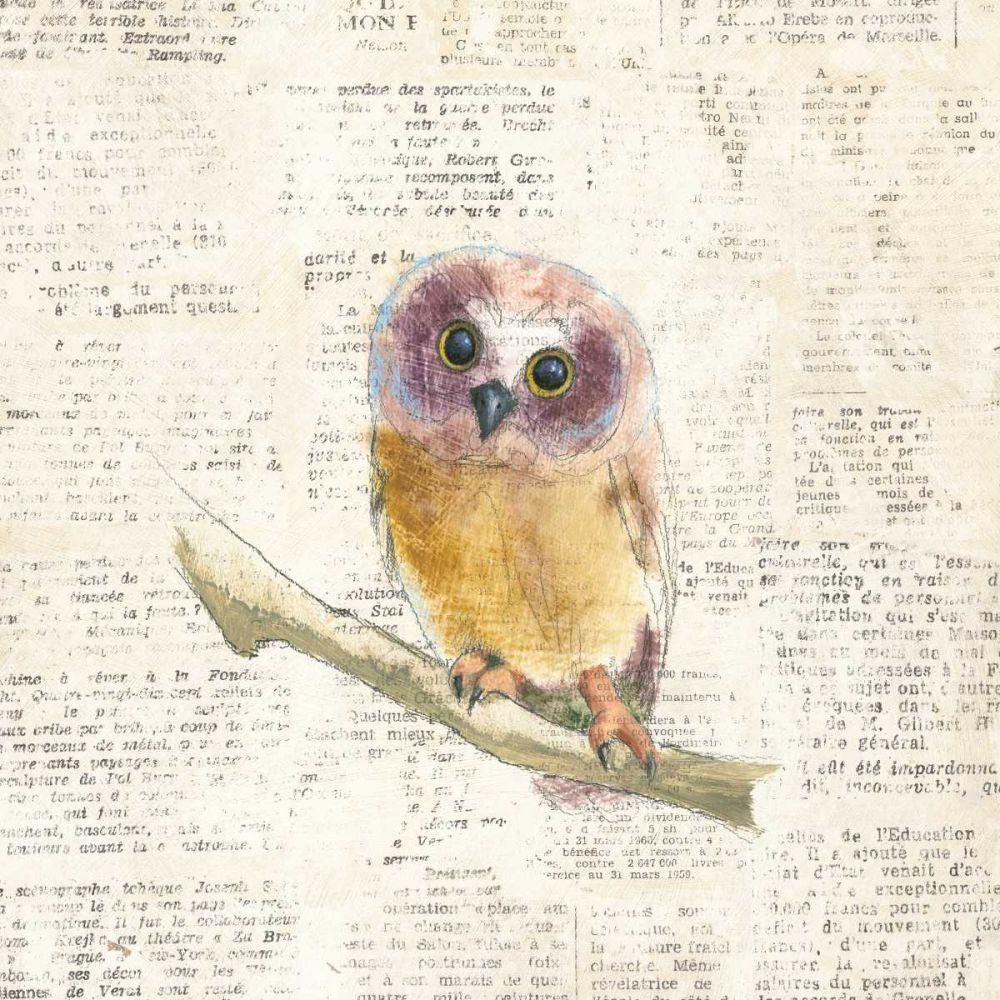 Into the Woods II no Border art print by Emily Adams for $57.95 CAD