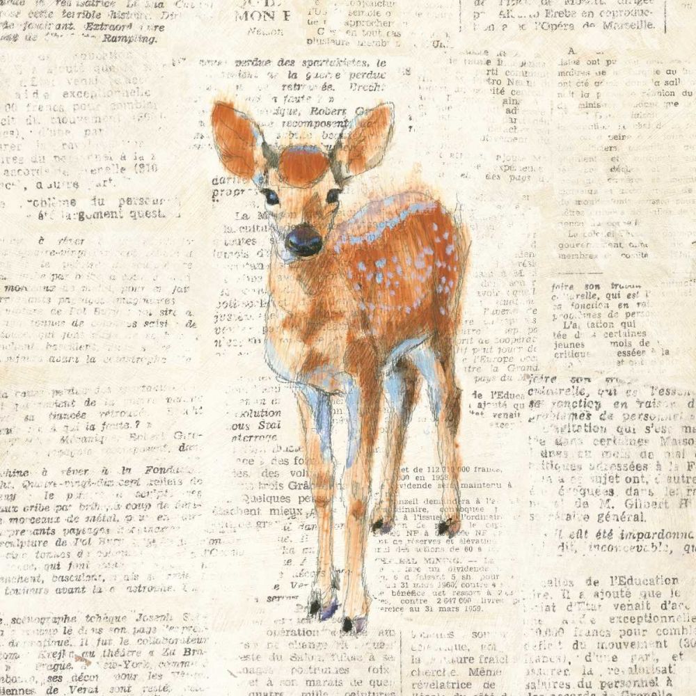 Into the Woods III no Border art print by Emily Adams for $57.95 CAD