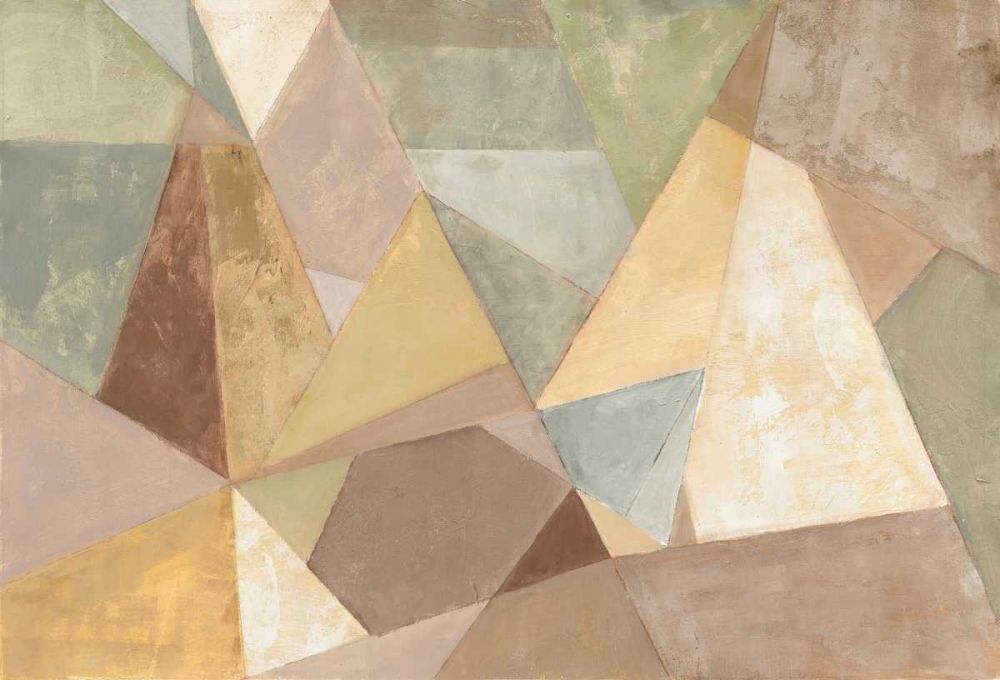 Geometric Abstract Neutral art print by Silvia Vassileva for $57.95 CAD