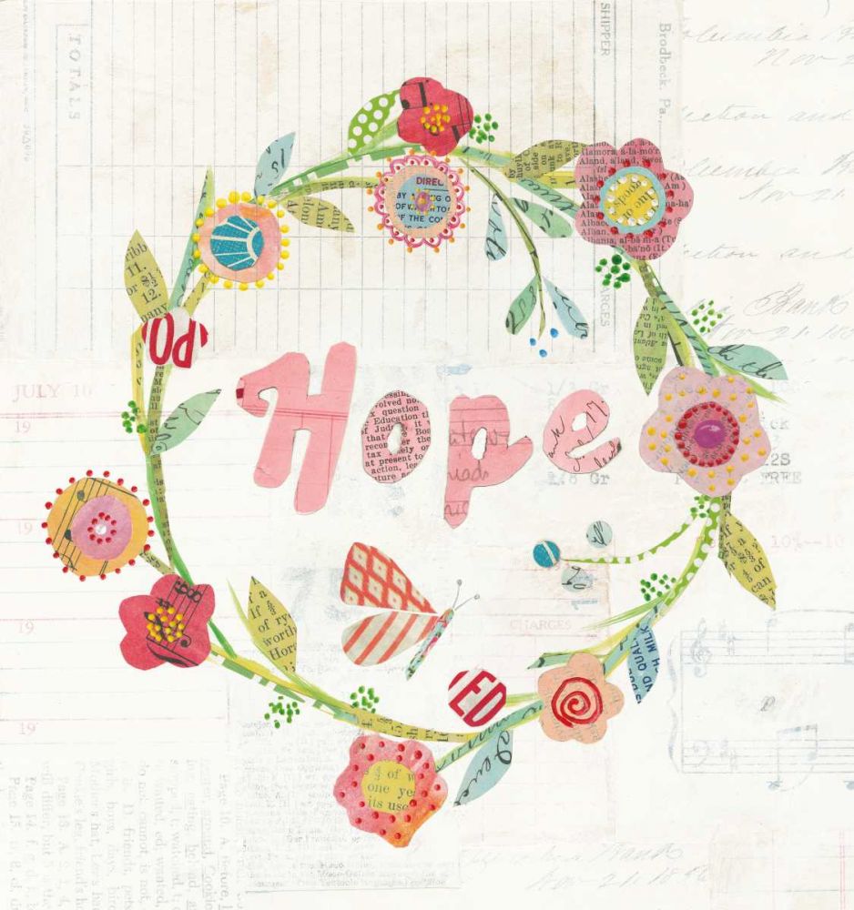 Wreath Inspiration II art print by Courtney Prahl for $57.95 CAD