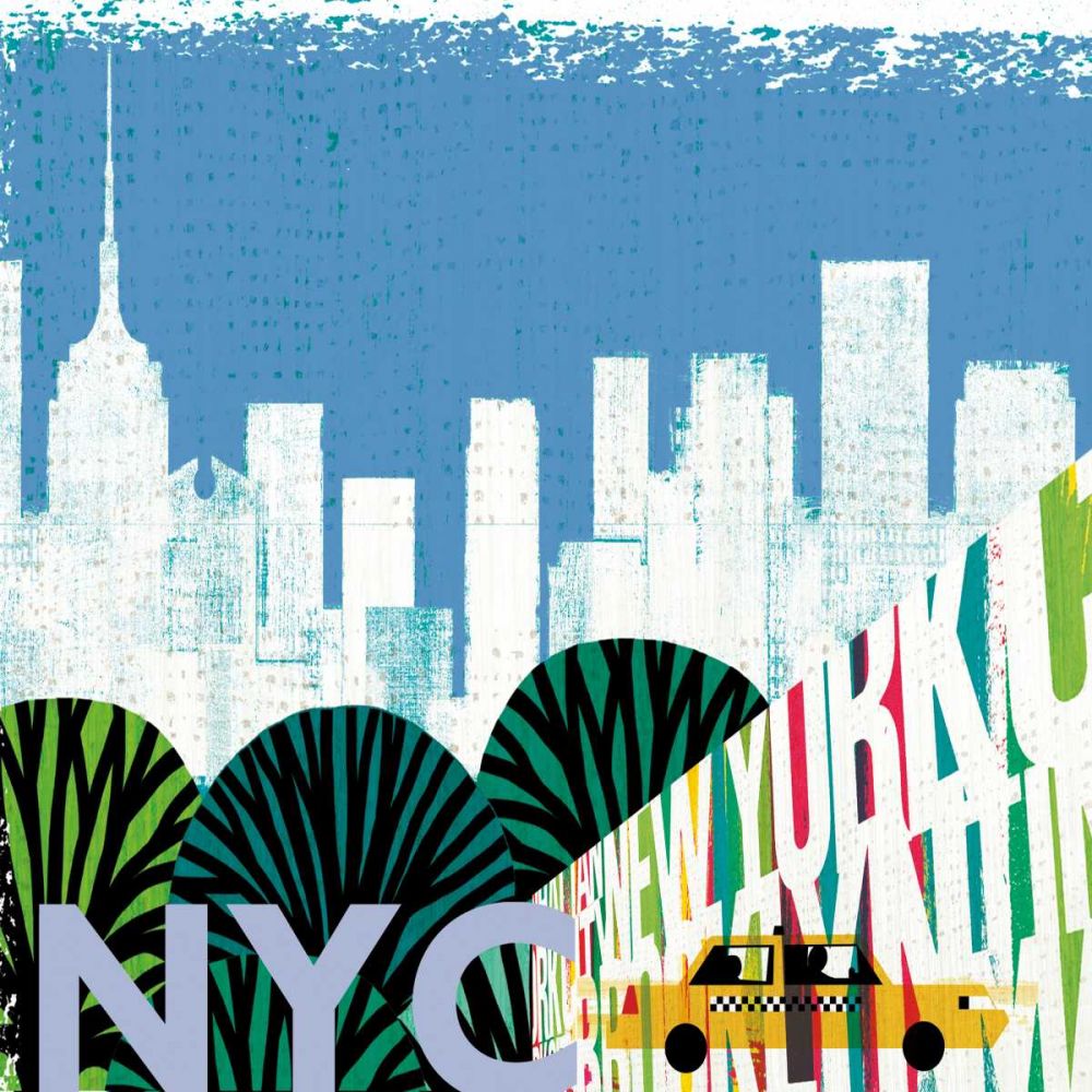 New York City Life NYC art print by Michael Mullan for $57.95 CAD