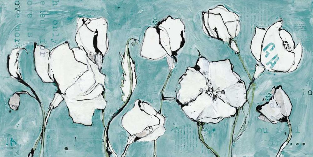 16 Again v.2 Teal art print by Kellie Day for $57.95 CAD