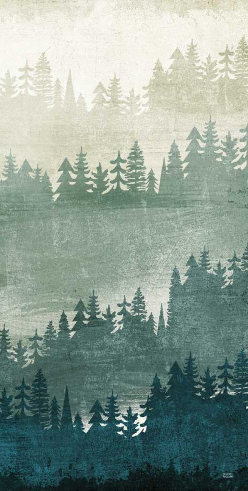 Mountainscape Panel III art print by Michael Mullan for $57.95 CAD