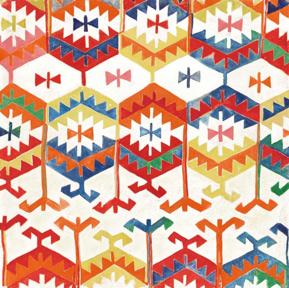 Southwest Pattern I Bright art print by Albena Hristova for $57.95 CAD