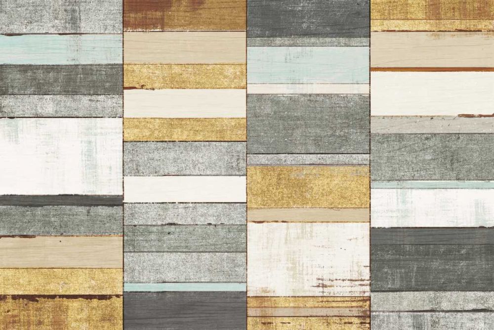 Beachscape I Gold Neutral art print by Michael Mullan for $57.95 CAD