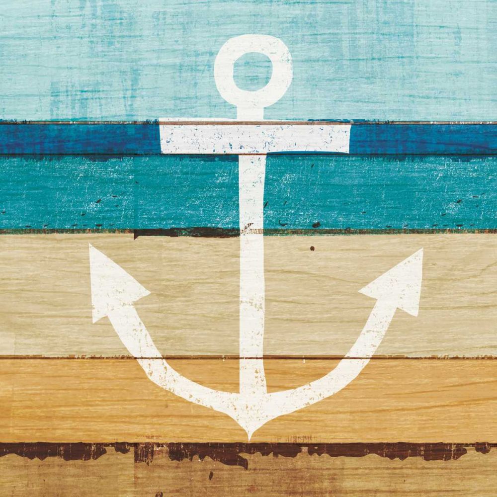 Beachscape III Anchor art print by Michael Mullan for $57.95 CAD