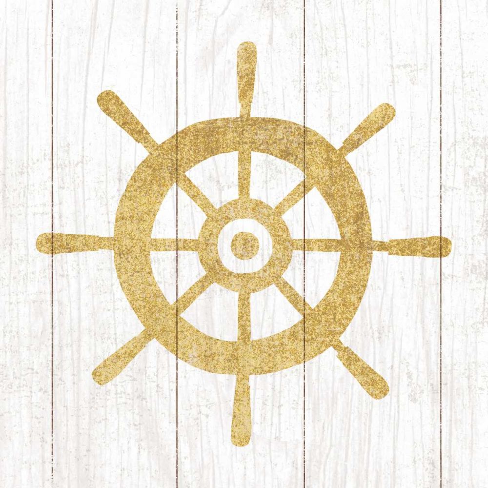 Beachscape VI Helm Gold Neutral art print by Michael Mullan for $57.95 CAD