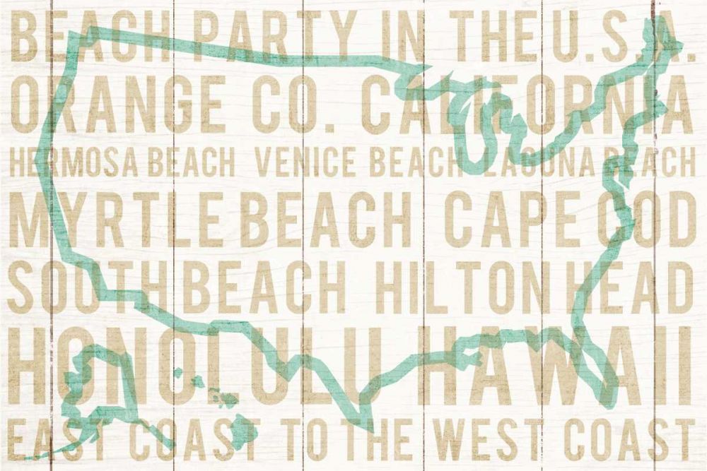 Bon Voyage USA art print by Michael Mullan for $57.95 CAD