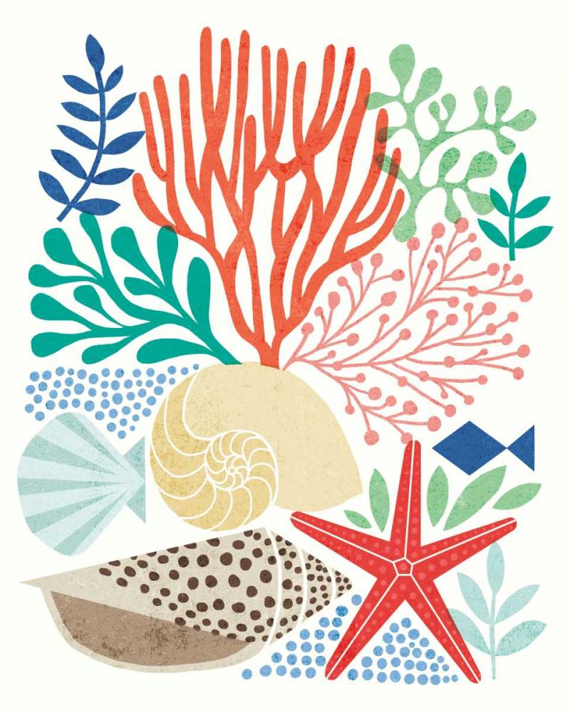Under Sea Treasures VI art print by Michael Mullan for $57.95 CAD