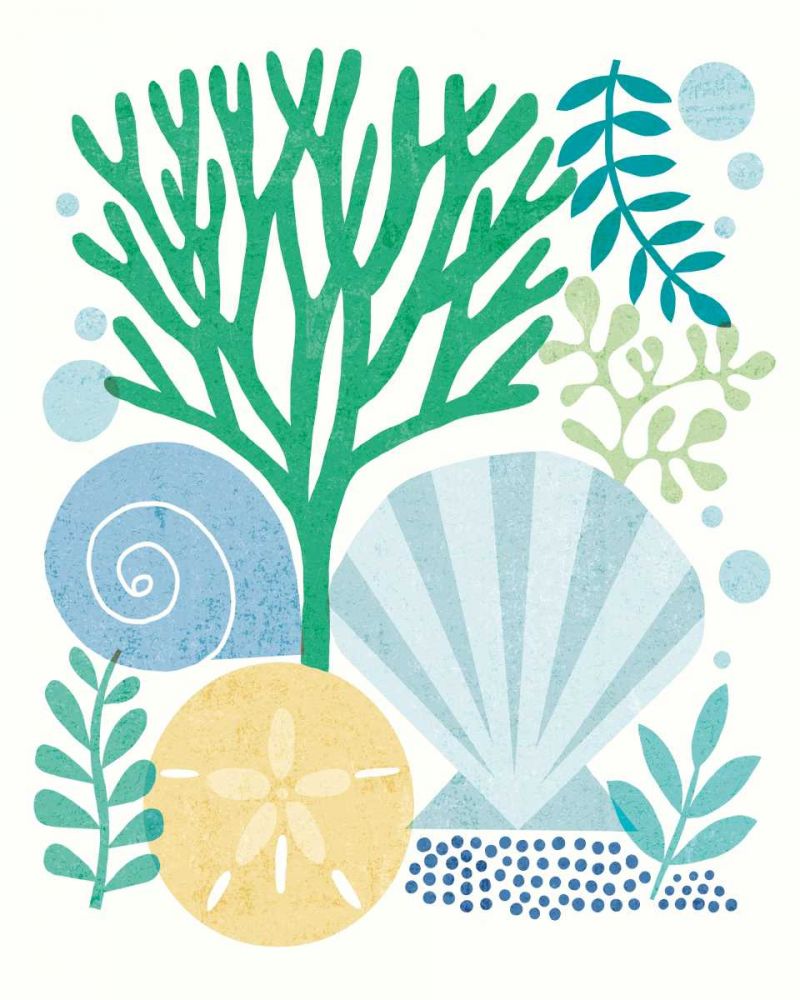 Under Sea Treasures VI Sea Glass art print by Michael Mullan for $57.95 CAD