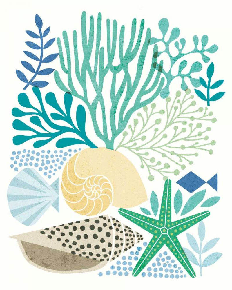 Under Sea Treasures V Sea Glass art print by Michael Mullan for $57.95 CAD