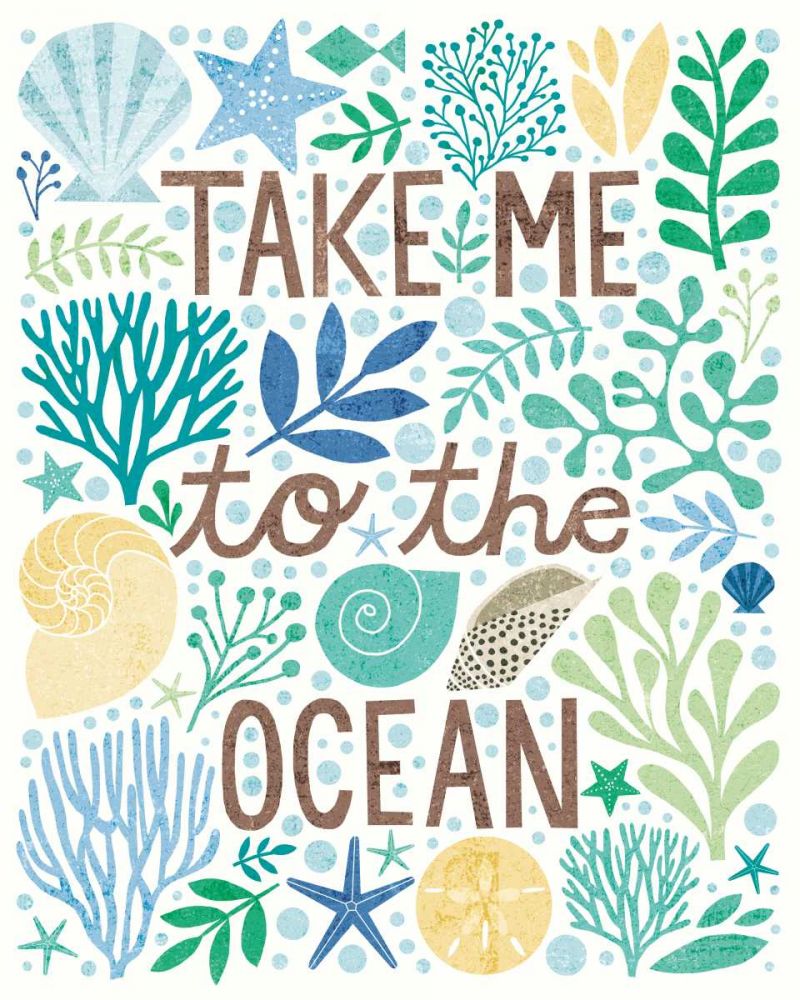 Under Sea Treasures IV Sea Glass art print by Michael Mullan for $57.95 CAD