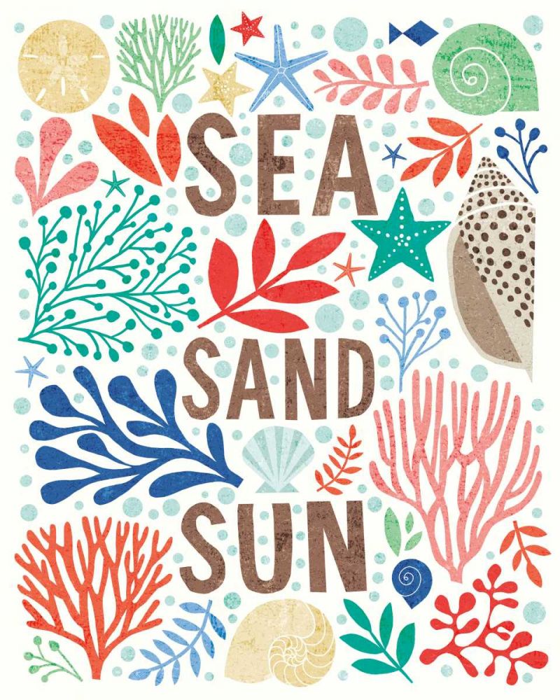 Under Sea Treasures III art print by Michael Mullan for $57.95 CAD