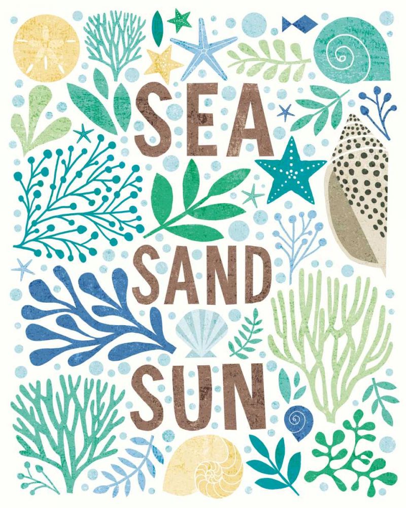 Under Sea Treasures III Sea Glass art print by Michael Mullan for $57.95 CAD