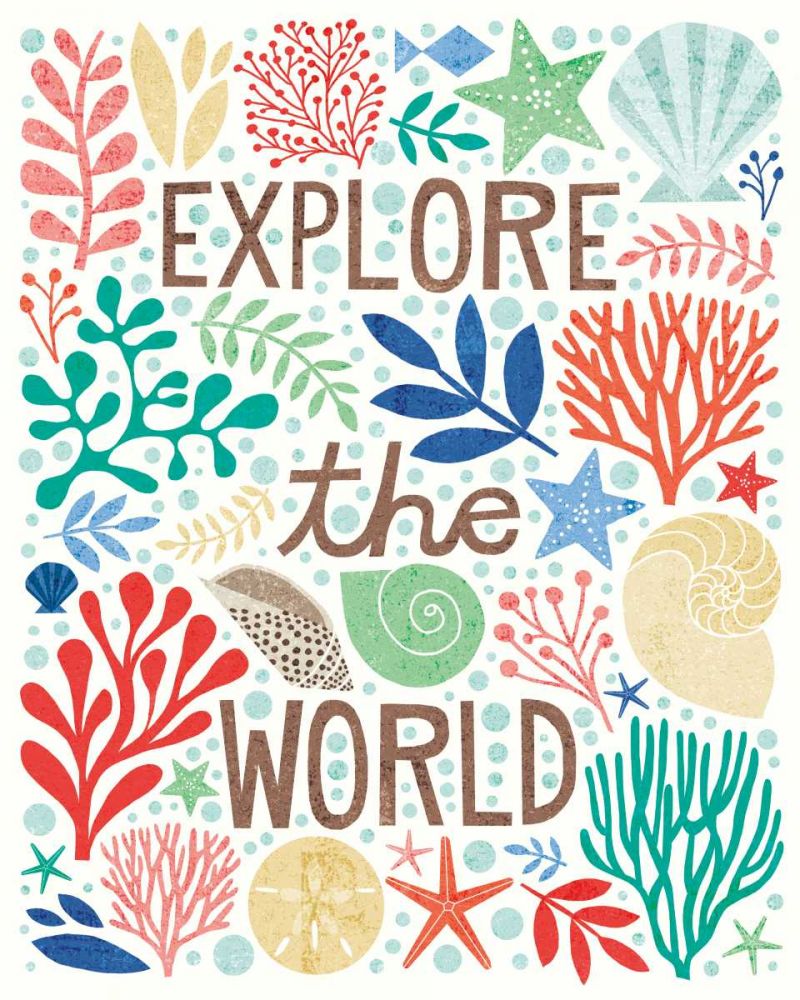 Under Sea Treasures I art print by Michael Mullan for $57.95 CAD