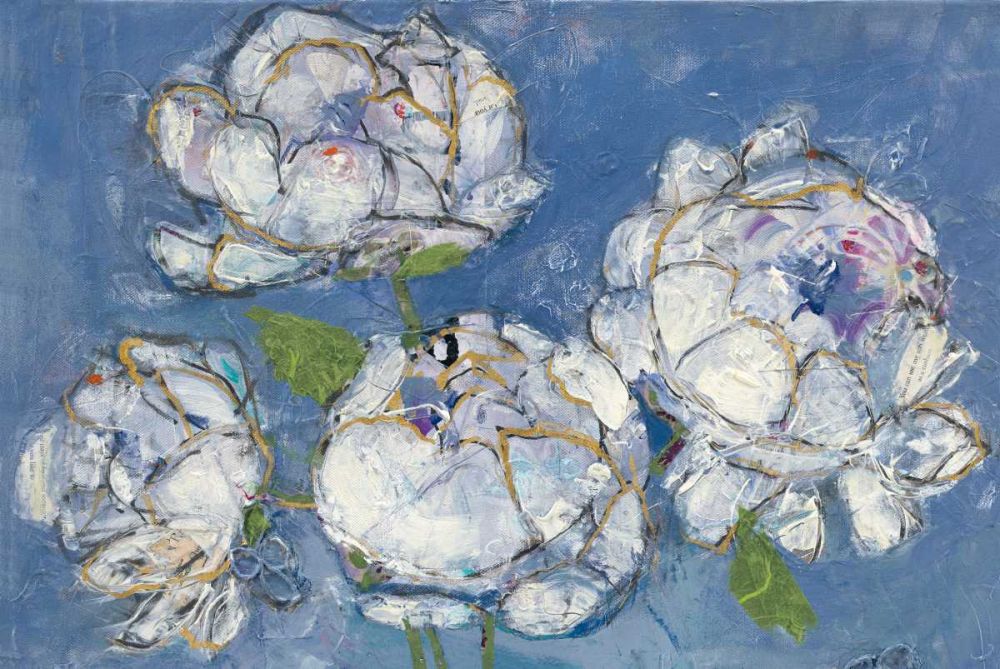 Vase of Peonies Crop art print by Kellie Day for $57.95 CAD