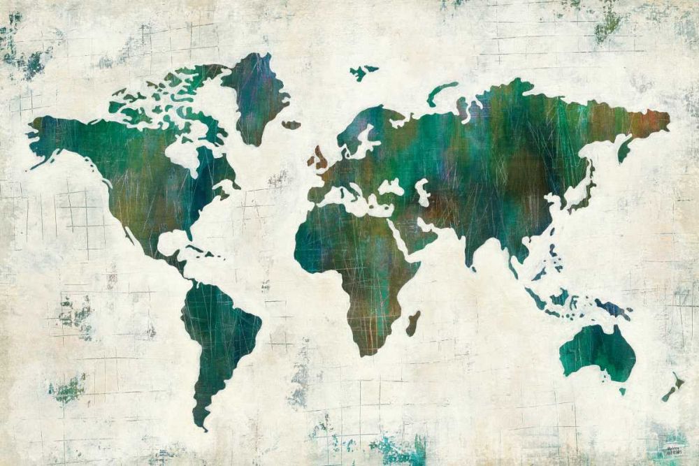 Discover the World art print by Melissa Averinos for $57.95 CAD