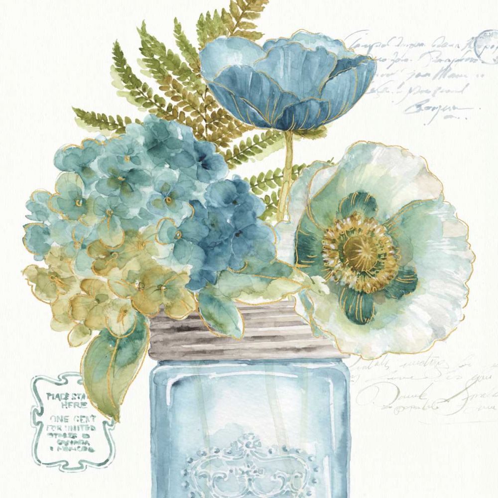 My Greenhouse Bouquet III art print by Lisa Audit for $57.95 CAD