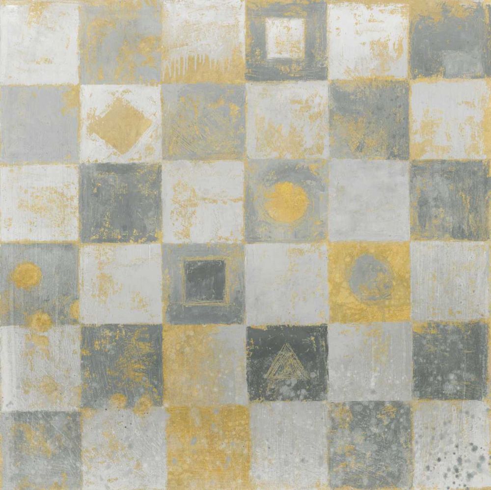 Neutrality Abstract Gold art print by James Wiens for $57.95 CAD