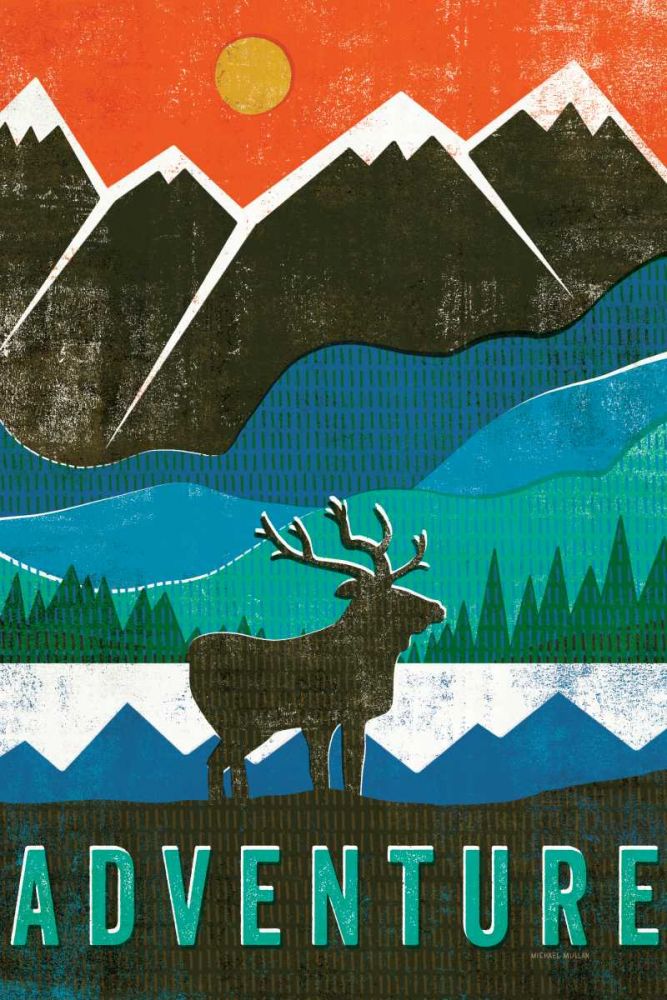 Big Sky I art print by Michael Mullan for $57.95 CAD