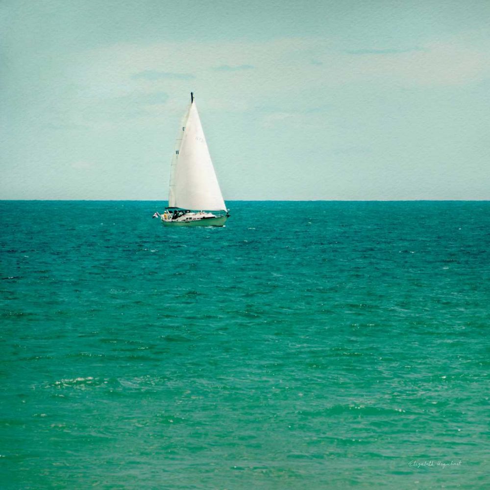 Mint Cottage Days III Crop art print by Elizabeth Urquhart for $57.95 CAD