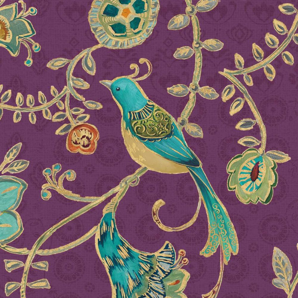Bohemian Wings VI Aubergine art print by Daphne Brissonnet for $57.95 CAD