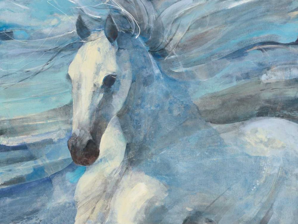 Poseidon Indigo art print by Albena Hristova for $57.95 CAD