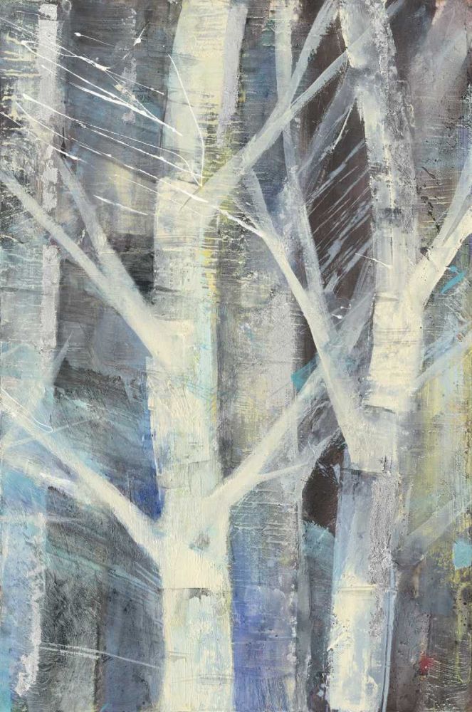 Winter Birches II art print by Albena Hristova for $57.95 CAD