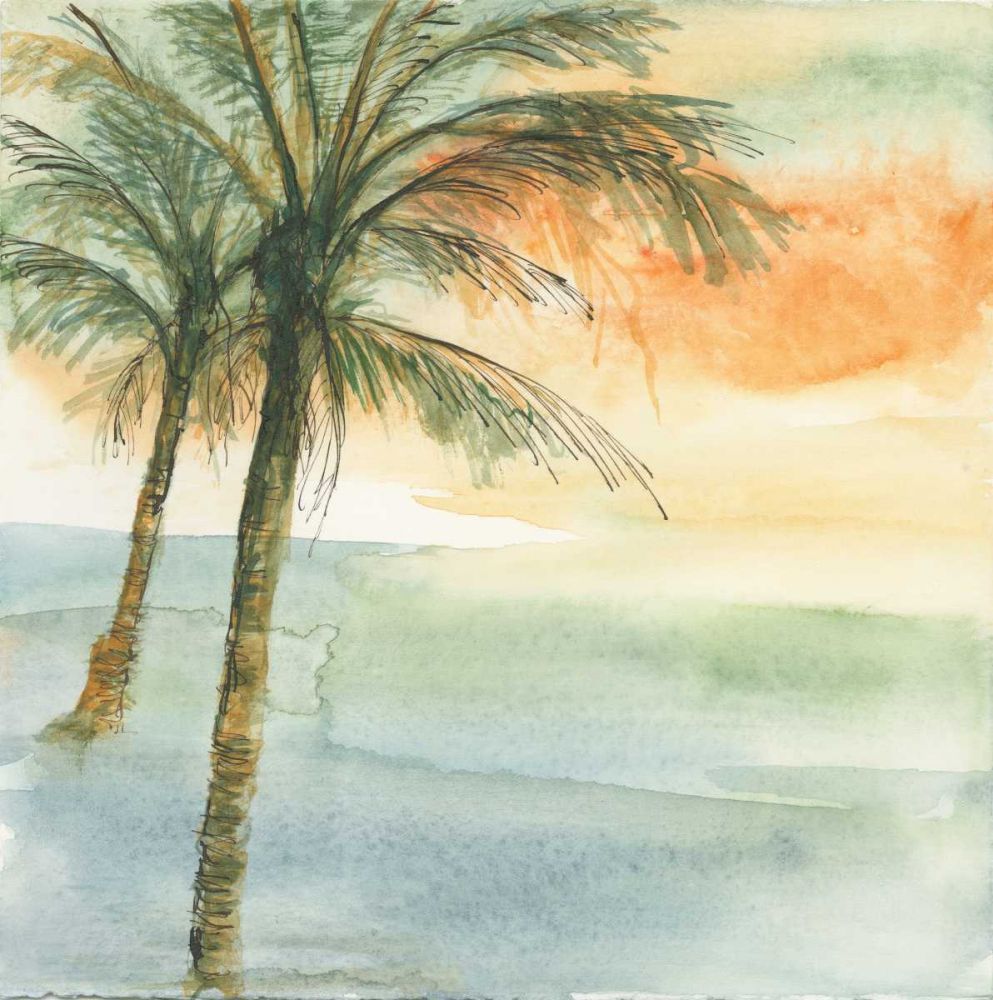 Island Sunset I art print by Chris Paschke for $57.95 CAD