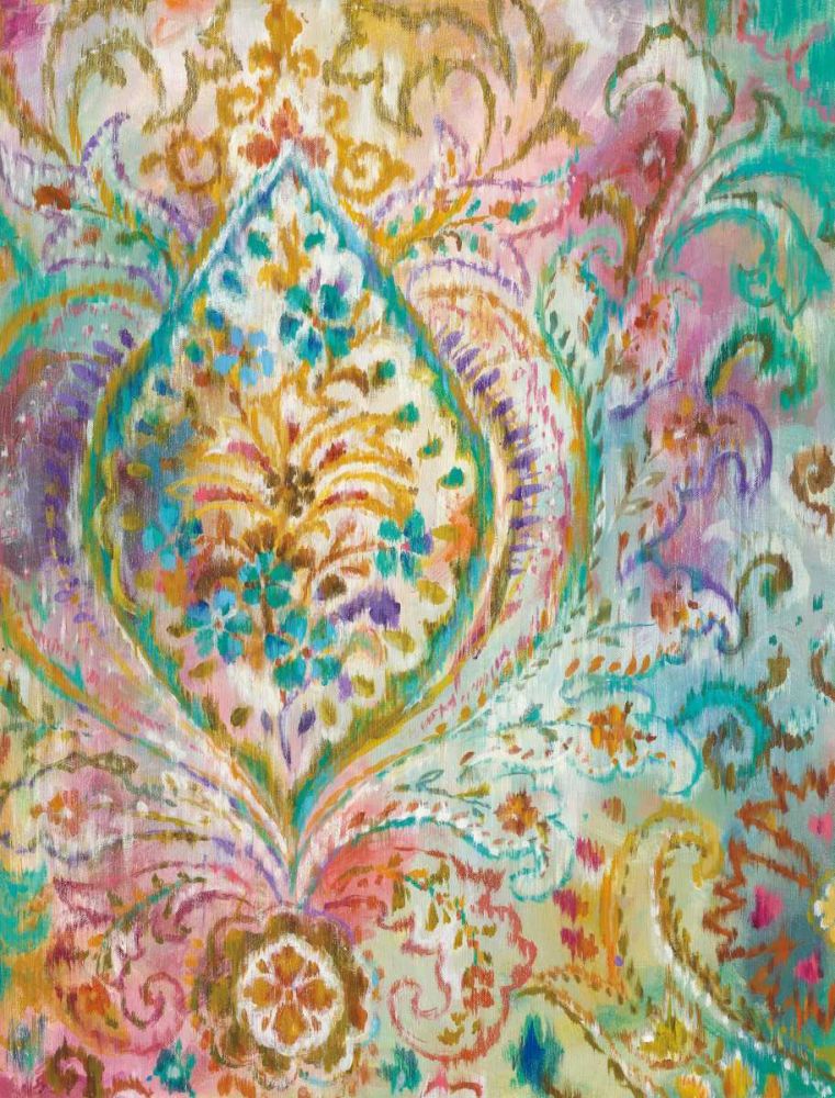 Boho Paisley II art print by Danhui Nai for $57.95 CAD