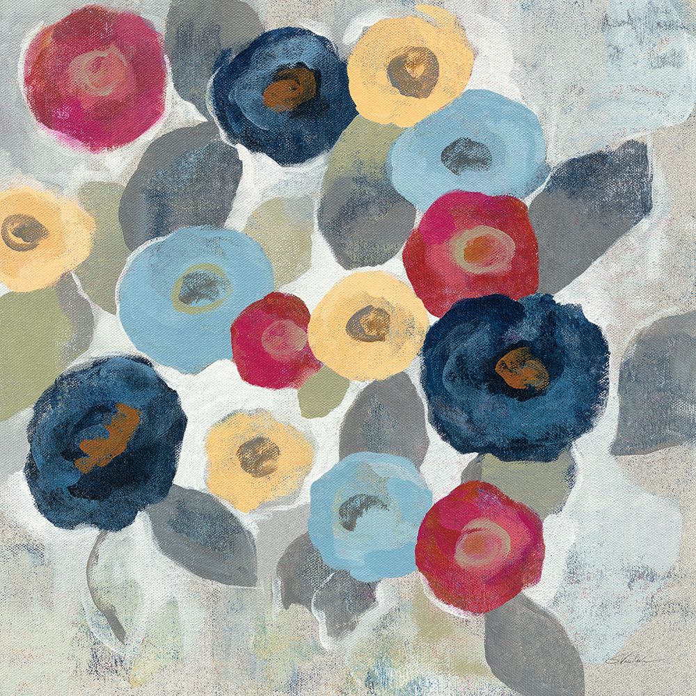 Winter Flowers II art print by Silvia Vassileva for $57.95 CAD