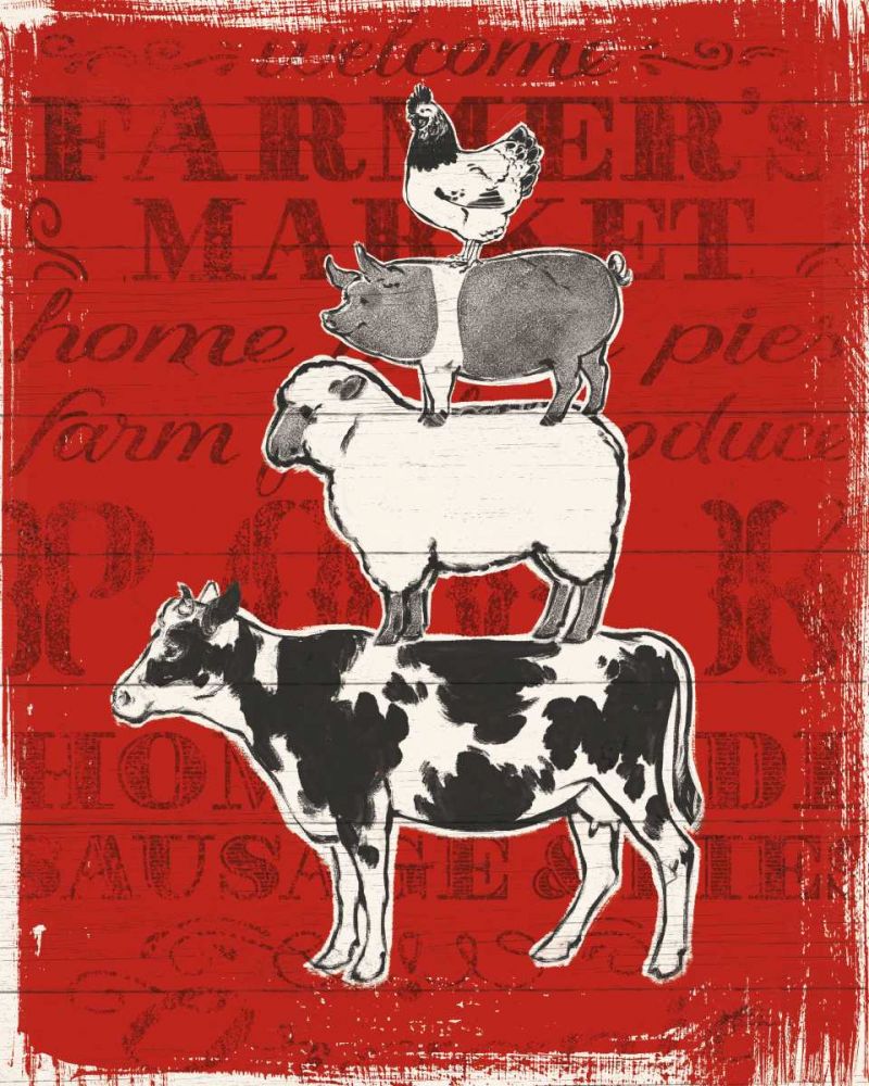 Farmers Market VI art print by Janelle Penner for $57.95 CAD