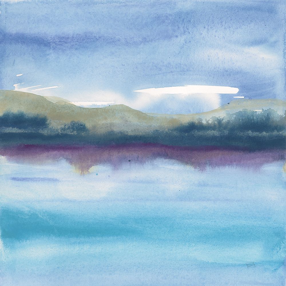 Violet Reflection I art print by Chris Paschke for $57.95 CAD
