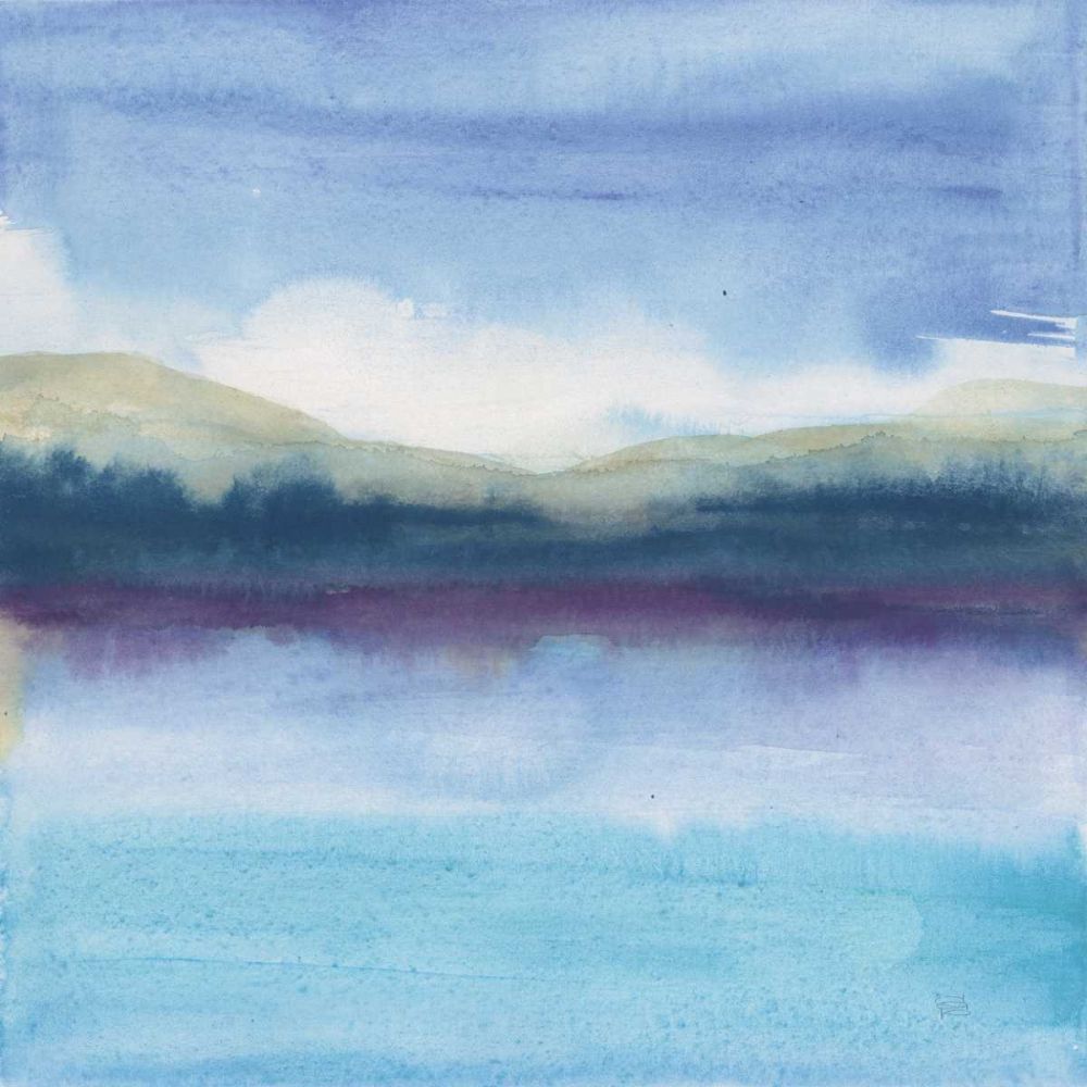Violet Reflection II art print by Chris Paschke for $57.95 CAD