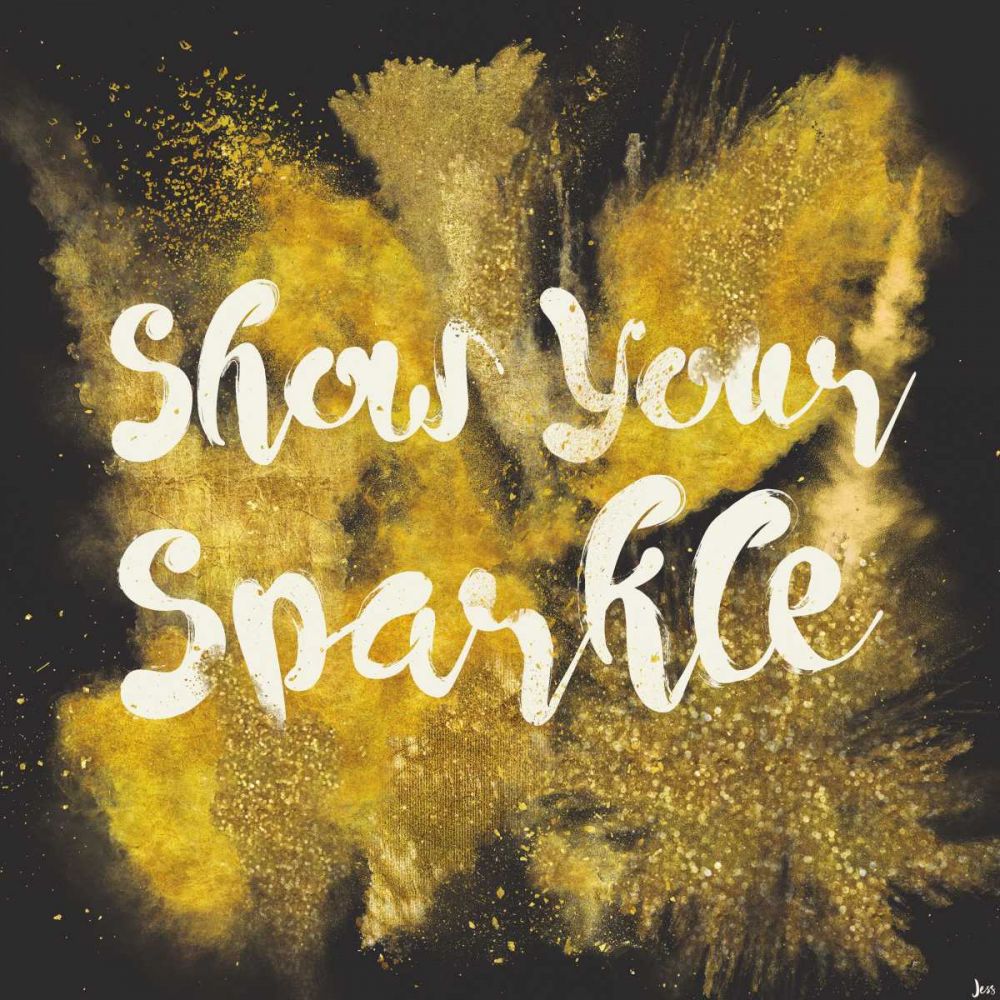Glitter and Gold II art print by Jess Aiken for $57.95 CAD