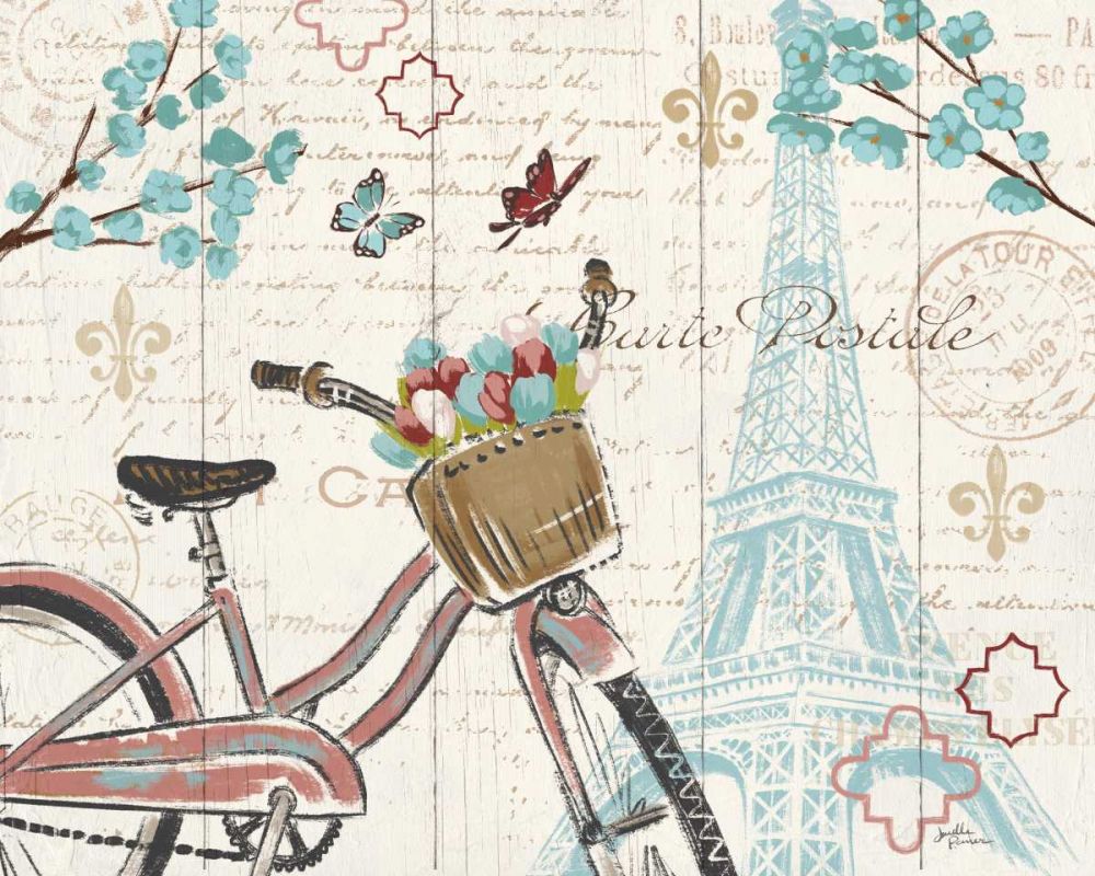 Paris Tour I art print by Janelle Penner for $57.95 CAD