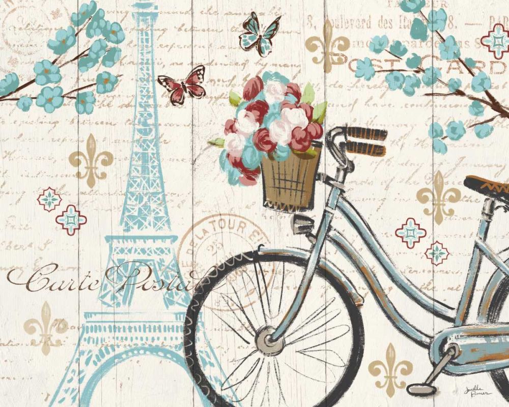 Paris Tour II art print by Janelle Penner for $57.95 CAD
