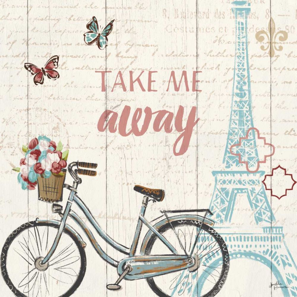 Paris Tour III art print by Janelle Penner for $57.95 CAD