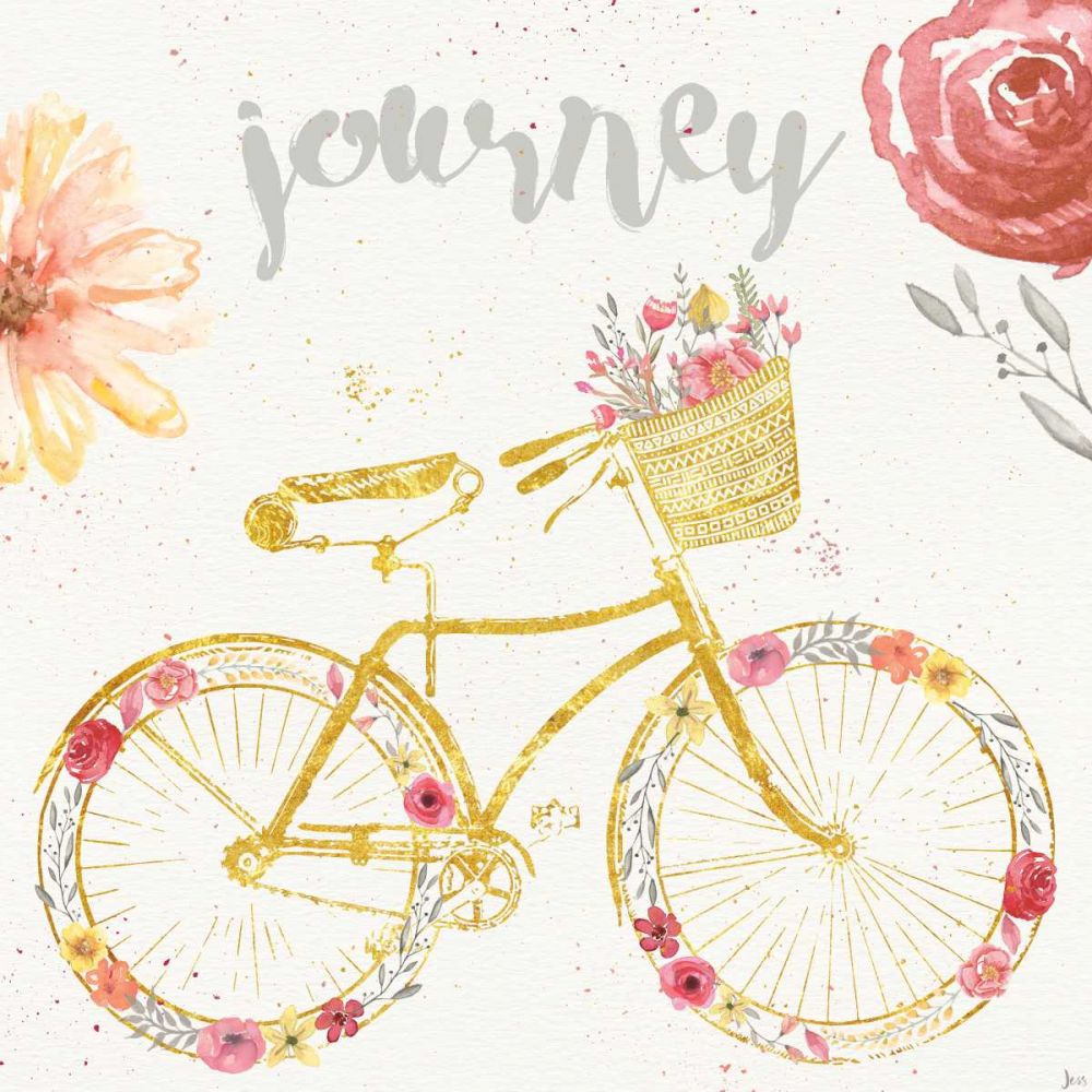 Paris Blooms III art print by Jess Aiken for $57.95 CAD