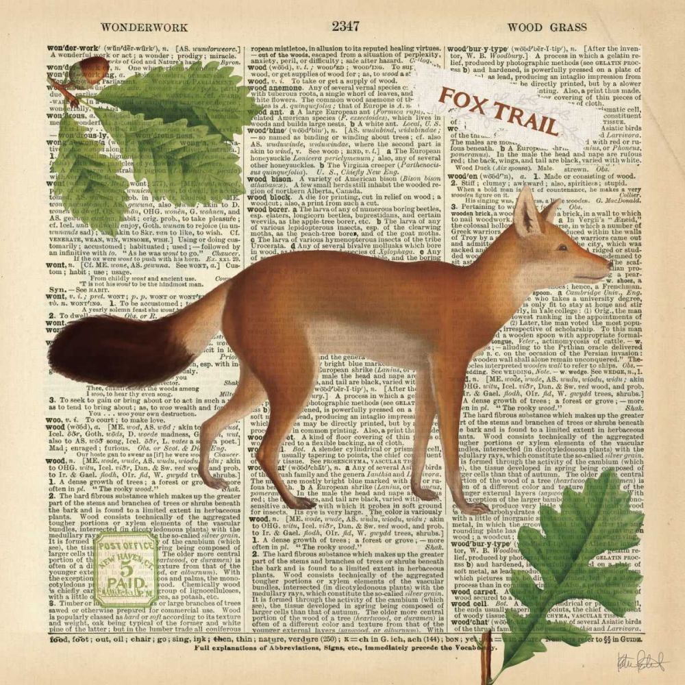 Lodge Collage IV art print by Katie Pertiet for $57.95 CAD