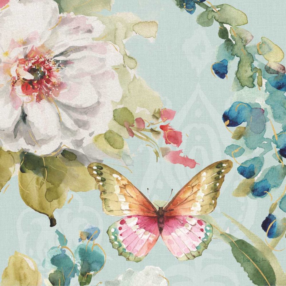 Colorful Breeze IV art print by Lisa Audit for $57.95 CAD
